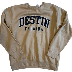 Destin Pacific and Co Tan Neutral Sweatshirt size 2XL